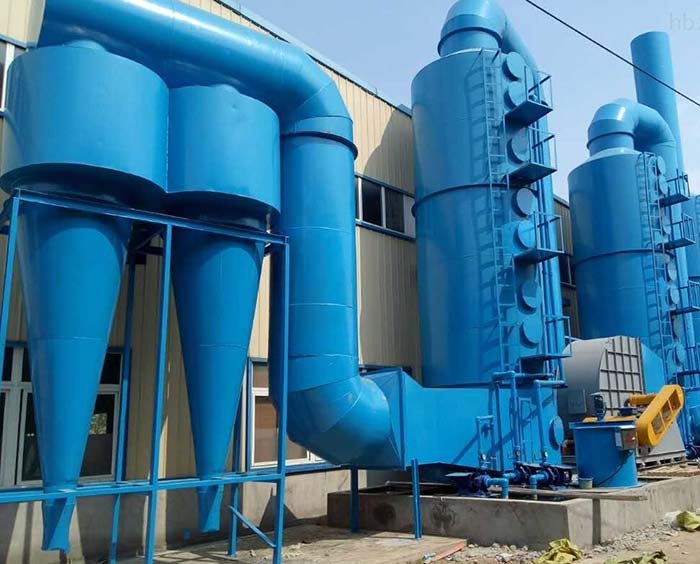 印染污泥干燥設(shè)備生產(chǎn)線中的除塵器 印染污泥干燥設(shè)備生產(chǎn)線中的除塵器